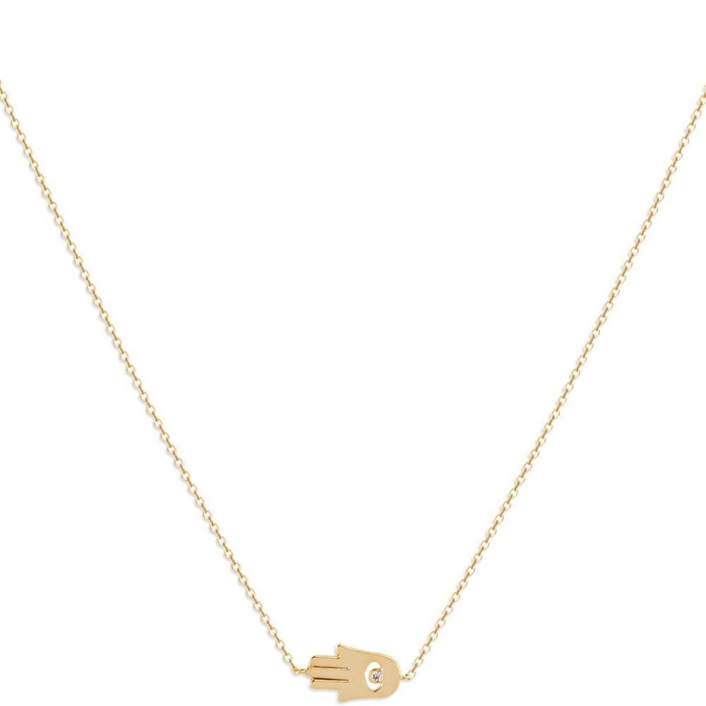 Moon Pendant Necklace - 14K Gold Fill Dainty Hammered Moon Phase Choker